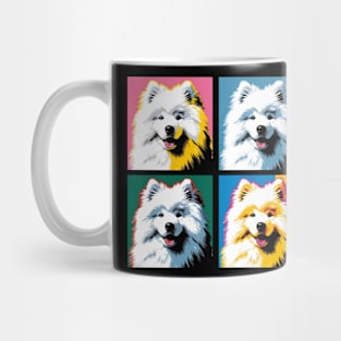 Pop Retro Samoyed Art  - Cute Puppy Mug